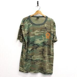 Vintage International Brotherhood of Electrical Workers Camo T Shirt XL